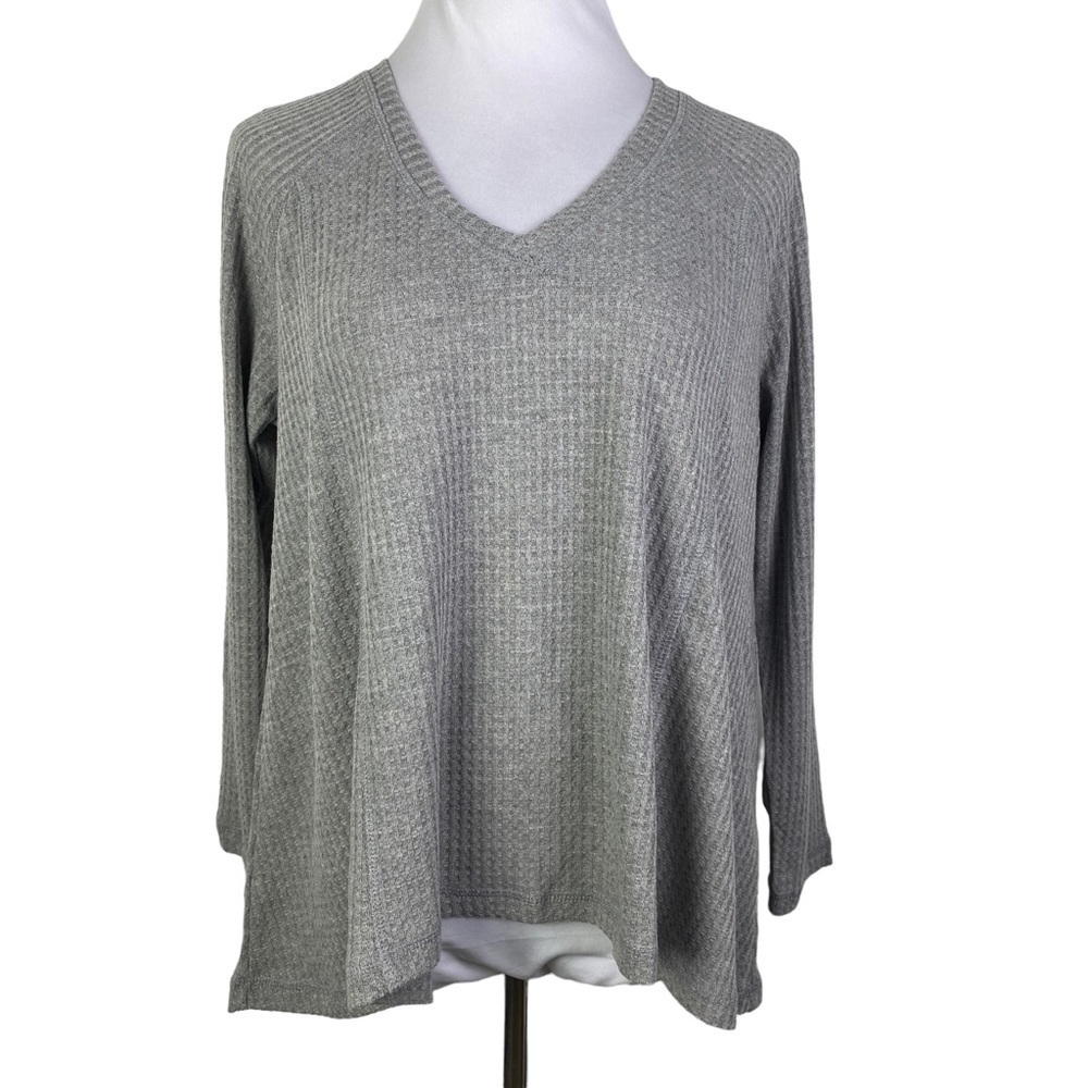 Jack by BB Dakota Warm Welcome Waffle Knit Thermal Blouse Women's XS & Small NEW